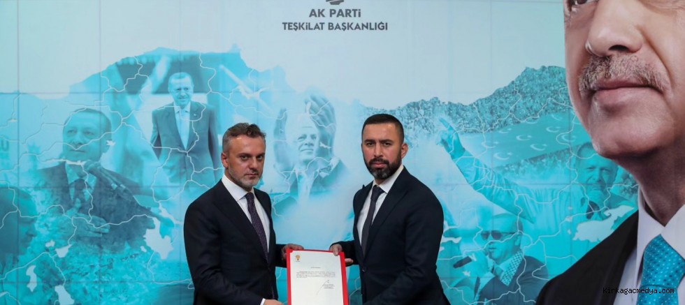 AK PARTİ İLÇE BAŞKANLIĞINA İSMAİL DÜRÜST GETİRİLDİ 