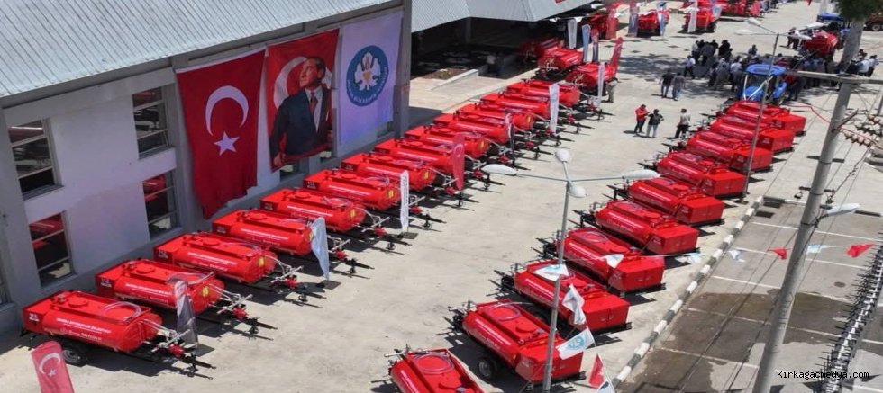 48 ADET SU TANKERİ DAĞITIMI YAPILDI