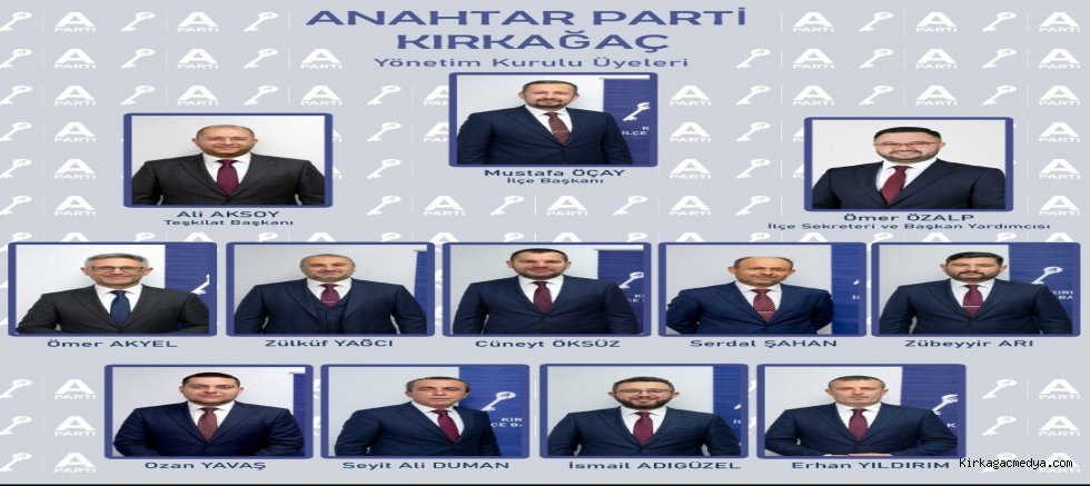 ANAHTAR PARTİ İLÇE YÖNETİMİNİ TANITTI