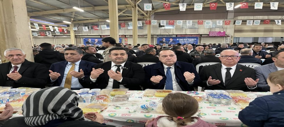 BÜYÜKŞEHİR İFTAR SOFRASI KIRKAĞAÇTA KURULDU