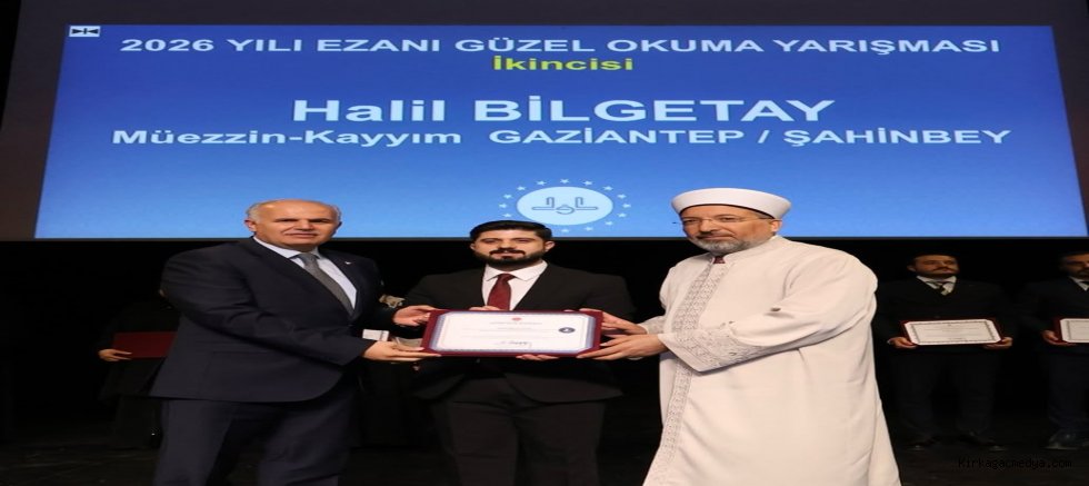 Halil Bilgetay Türkiye 2.’liği  Belgesini Aldı