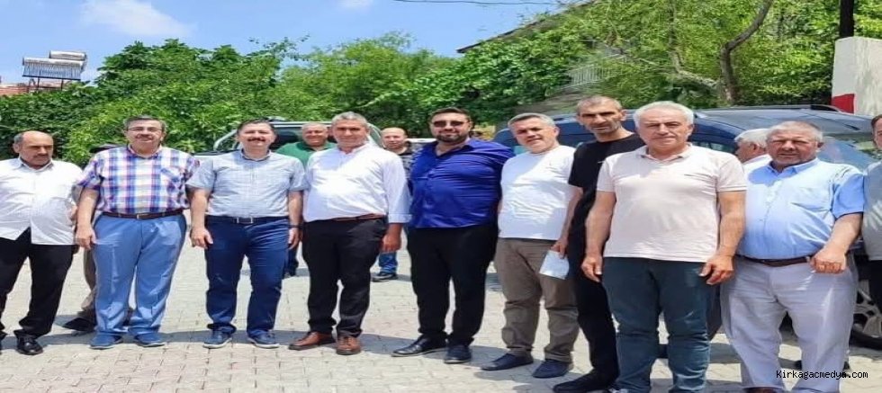 Kaymakam Oktay, Çiftlik Mahalle Hayrına Katıldı