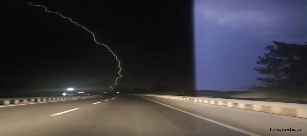 KIRKAĞAÇTA SAĞANAK ETKİLİ OLDU