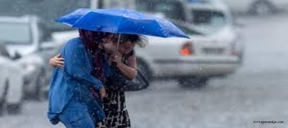 Kuvvetli Sağanak ve Fırtına Bekleniyor