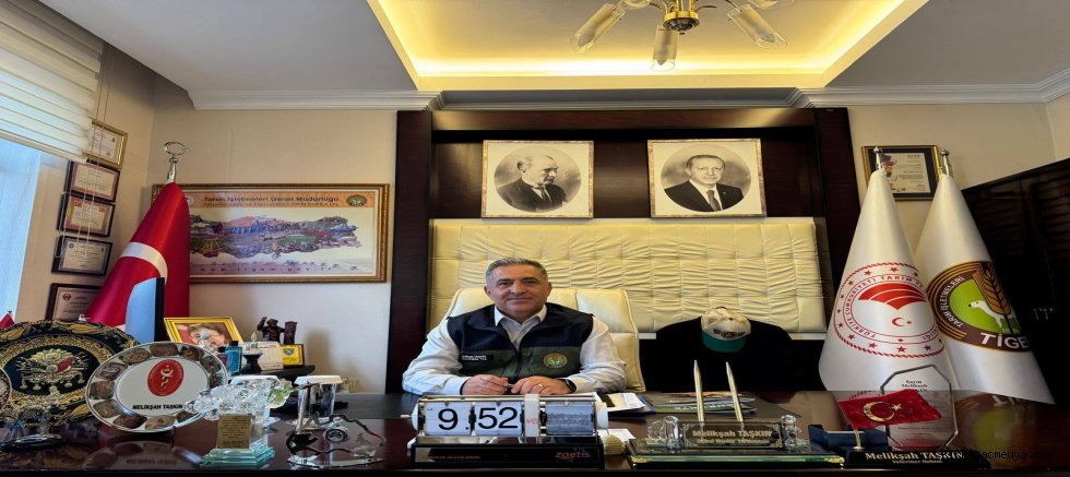 MELİKŞAH TAŞKIN TİGEM GENEL MÜDÜR YARDIMCISI OLDU