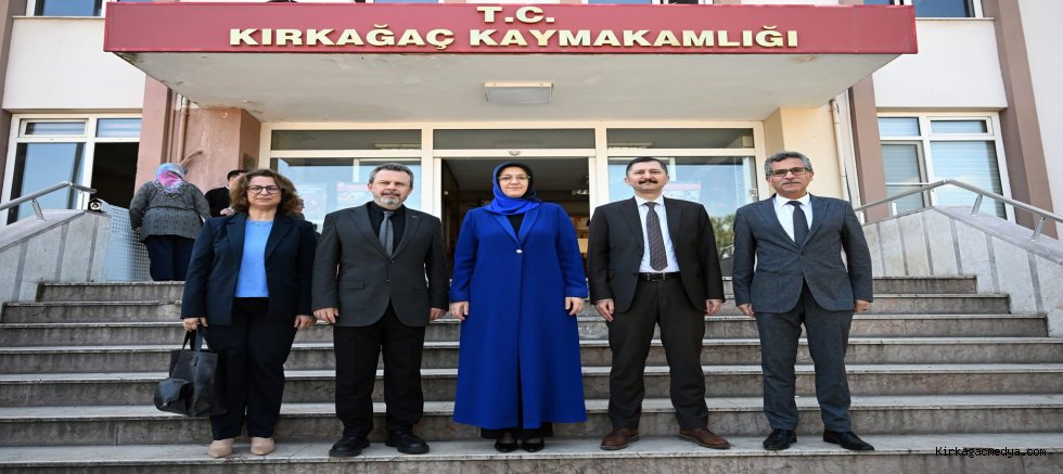 REKTÖR RANA KİBARDAN KAYMAKAM ZAFER OKTAYA ZİYARET