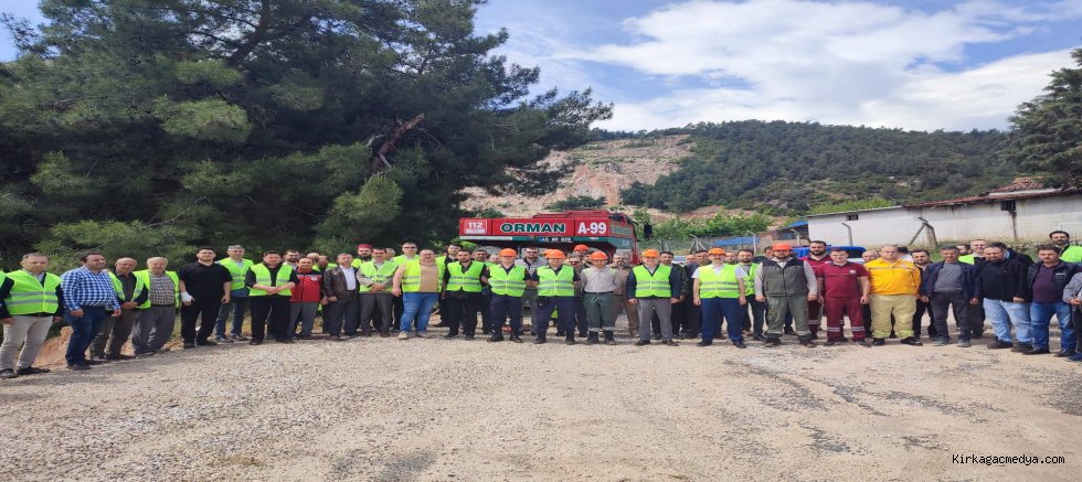 YANGINA MÜDAHALE EĞİTİMİ VERİLDİ