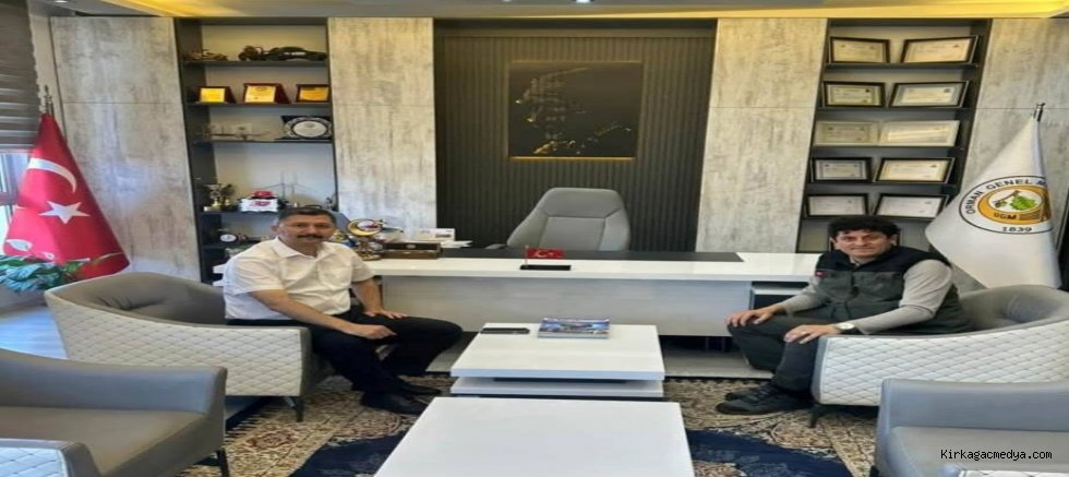 Zafer Oktay Soma Orman İşletme Müdürünü Ziyaret Etti