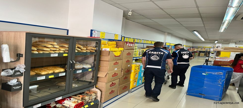 ZİNCİR MARKETLER DENETLENDİ