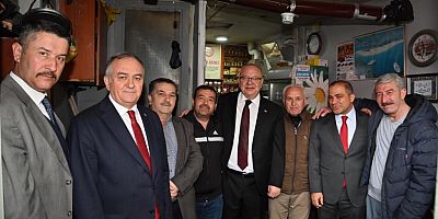 BAŞKAN ERGÜN  AKÇAY VE  UÇAK KIRKAĞAÇ’TA