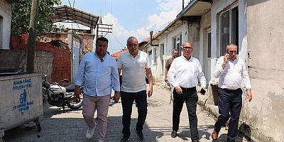 CHP Lİ MİLLETVEKİLİ İLYASLAR MAHALLESİNDE 