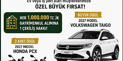 EV VE DÜKKAN ALAN HERKESE BÜYÜK ŞANS 