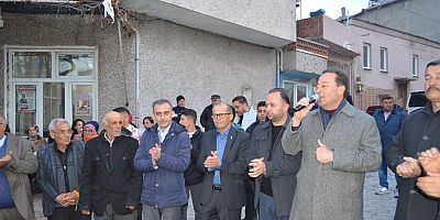 FEVZİ OK SEÇİM ÇALIŞMALARINI HIZLANDIRDI