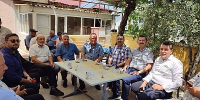 Kaymakam Oktay, Çiftlik Mahalle Hayrına Katıldı