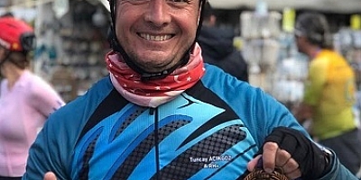 Kırkağaçlı Bisiklet sporcusu Veloturk Gran Fondo ta 