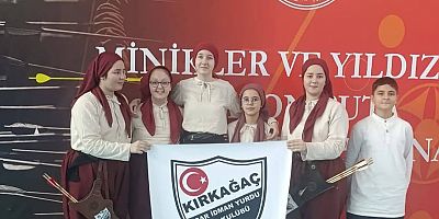 KIRKAĞAÇLI OKÇULARDAN BÜYÜK BAŞARI 