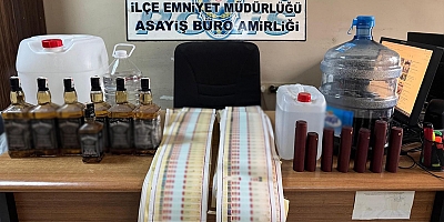 Alkollü İçki Kaçakçılığı ve Sahteciliğinin Önlenmesine Yönelik Operasyon Yapıldı