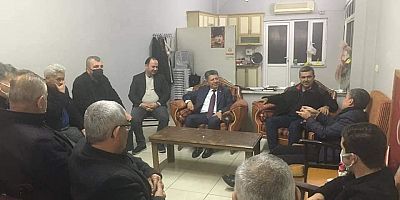 MİLLETVEKİLİ ÖZKAN BUGÜN İLÇEMİZDE ZİYARETLERDE BULUNDU
