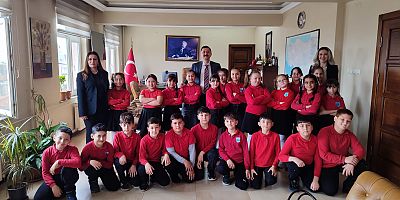 ÖĞRENCİLERDEN PROTOKOL ZİYARETİ