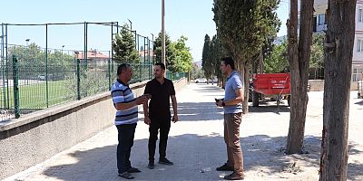 SARIAĞA MAHALLESİNE PARKE TAŞI DÖŞEMESİ YAPILDI