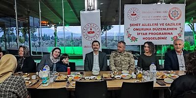 ŞEHİT AİLELERİ VE GAZİLER İLE İFTAR BULUŞMASI 