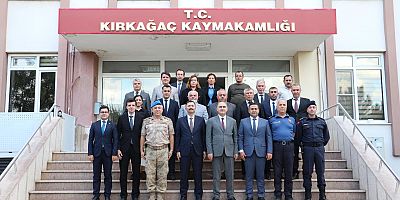  Vahdettin Özkan Kırkağaç ziyareti gerçekleştirdi.