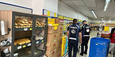 ZİNCİR MARKETLER DENETLENDİ